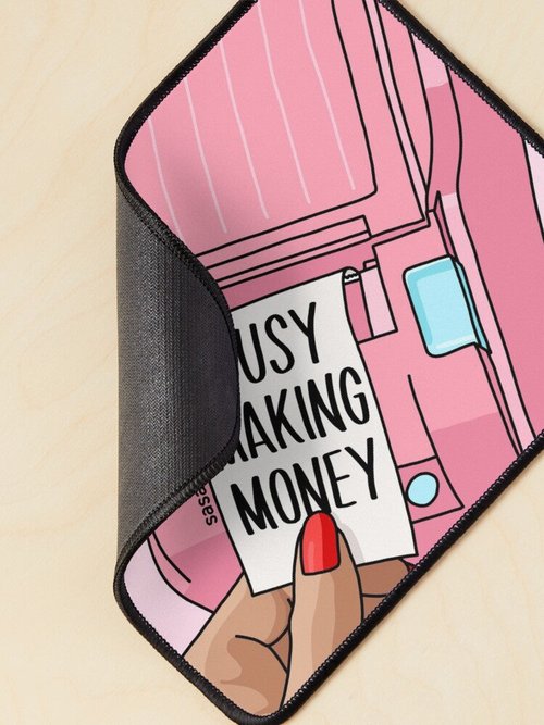 Money-Making Sasa Elebea Mouse Pad | Stylish & Functional Design