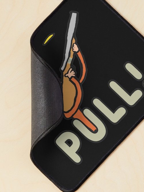 Clay Pigeon Trap Shooting Mouse Pad | Durable & Stylish Design