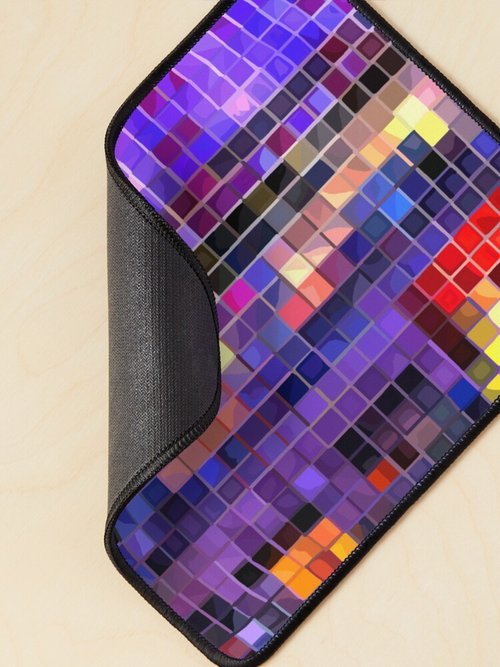 Iridescent Disco Ball Mouse Pad | Stylish & Durable Design for Gamers