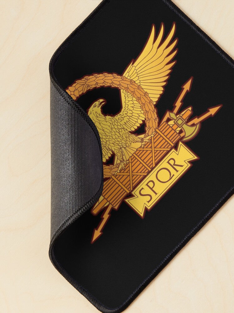 SPQR Eagle Standard Mouse Pad | Ancient Rome Design | Durable & Stylish