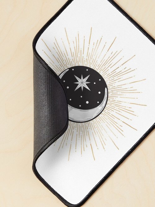 Darklina Moon Mouse Pad | Stylish Design | Perfect for Home or Office
