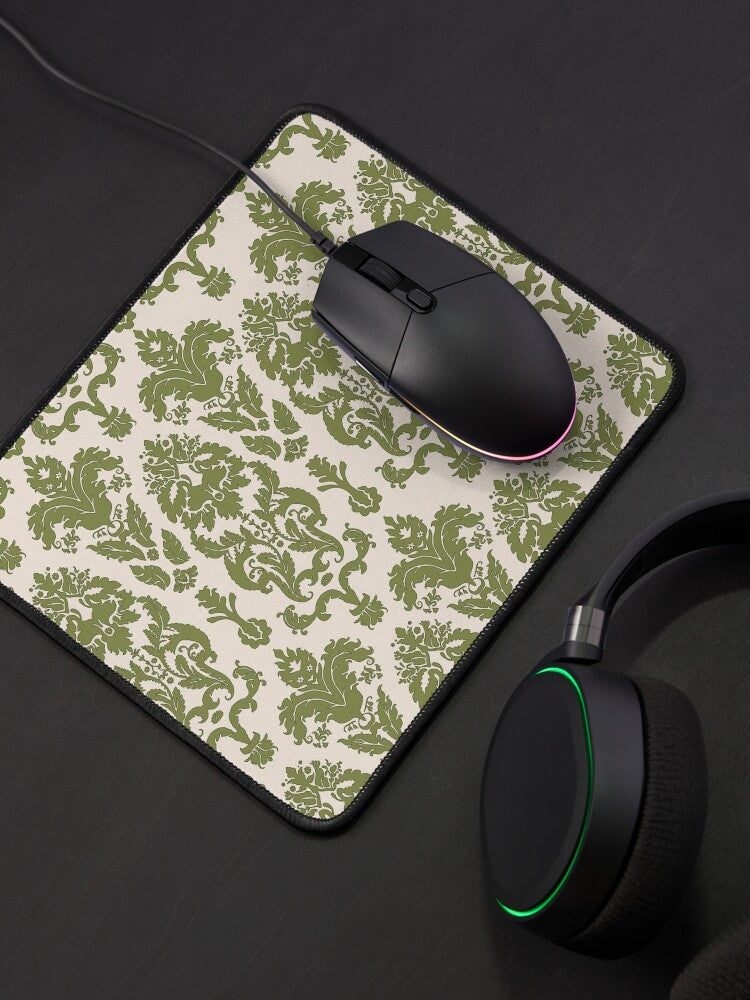 Von Trapp Curtain Pattern Mouse Pad | Unique Design for Music Lovers