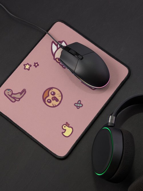 King & Hooty Mouse Pad | Stylish Design for Home Office | Durable Material