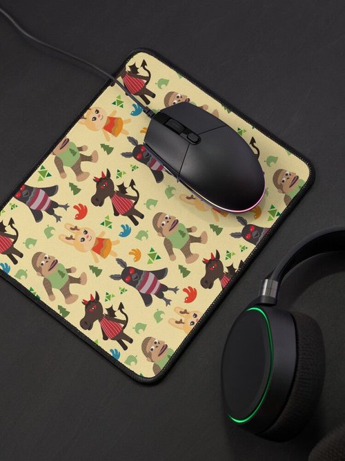 Cryptid Crossing Mouse Pad | Eco-Friendly Design | Perfect for Gamers