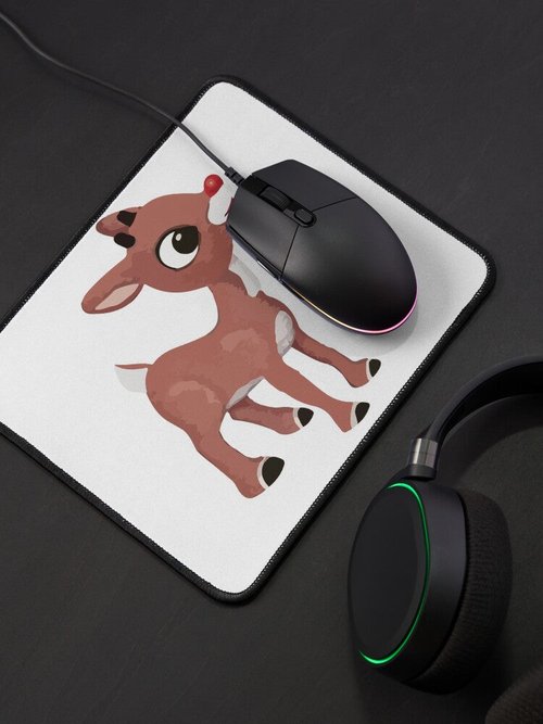Rudolph Mouse Pad | Classic Design | Perfect Gift for Christmas Lovers