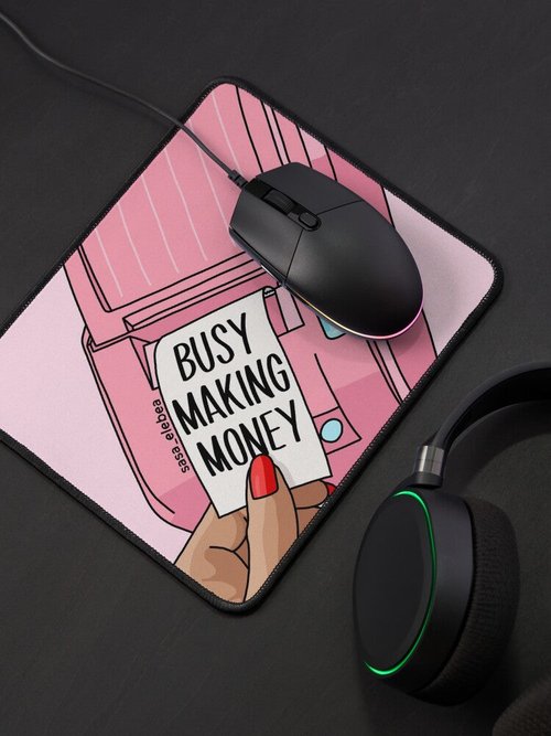 Money-Making Sasa Elebea Mouse Pad | Stylish & Functional Design