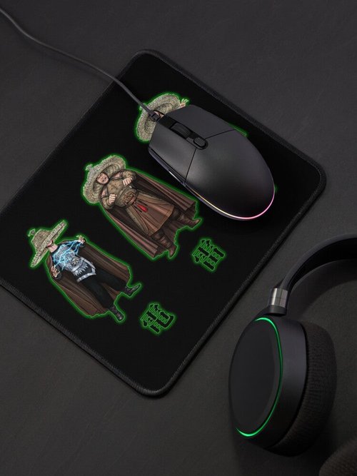 Dark Edition Mouse Pad | Electric Rain 1986 | Durable & Stylish Design