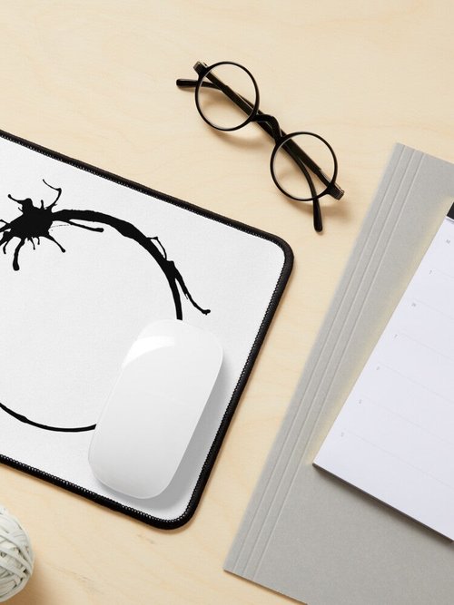 Heptapod B Mouse Pad | Unique Design for Gamers | Durable & Stylish