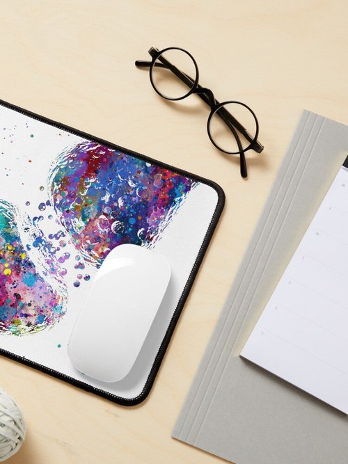 Neurotransmitters Mouse Pad | Ergonomic Design for Gamers & Students