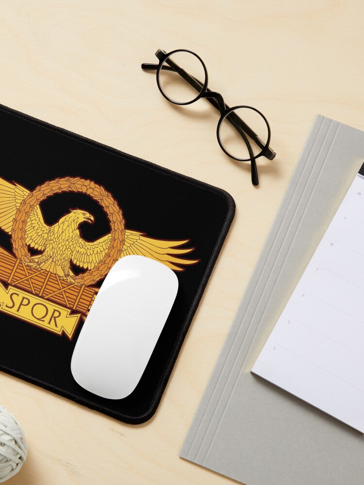 SPQR Eagle Standard Mouse Pad | Ancient Rome Design | Durable & Stylish
