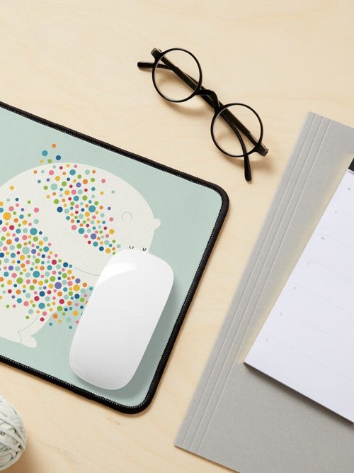 Dreamy Mouse Pad – Soft Fabric | Ideal Gift for Dreamers & Creatives