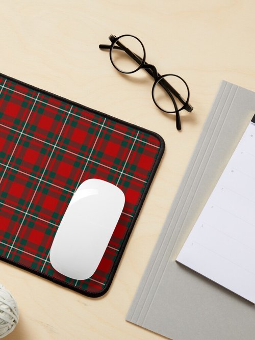 Clan MacGregor Tartan Mouse Pad | Stylish Desk Accessory for Home Office