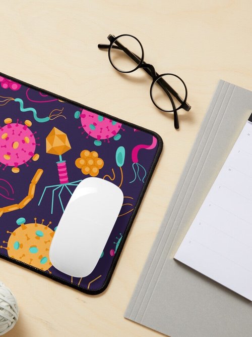 Antimicrobial Mouse Pad | Protect Against Viruses & Bacteria