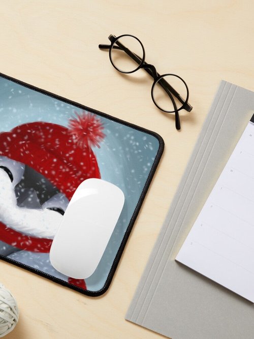 Baby Penguin Mouse Pad | Cute Design | Perfect for Kids' Rooms